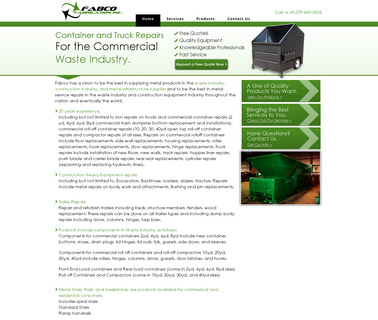 Fabco Fabrication  construction trash
