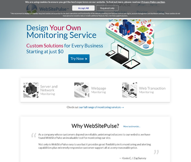 Monitoring Service by Websitepulse online web site