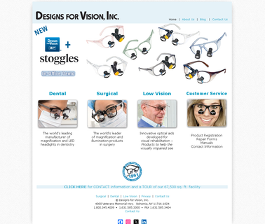 Designs for Vision, Exhibitors; Vision Expo West surgical lighting systems