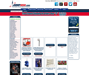 Jumpusa Worlds Coolest Sports Products & Basketball Training balls trampolines