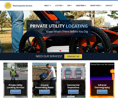 Private Utility Locating Services - Wood Inspection Services double infrared