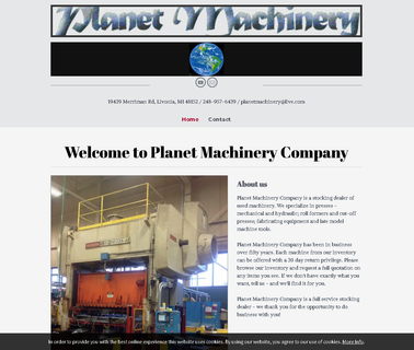 Planet Machinery Co. hydroforming