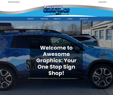 Awesome Graphics. Color Printing Banners Signs Car Wraps Truck graphic wraps