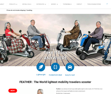 Tzora Active Systems three scooters