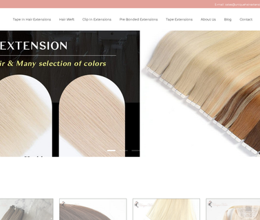 Qingdao Unique Hair Products hair extension clip ring