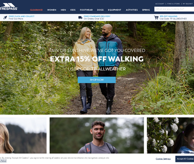 Outdoor Clothing, Jackets & More; Trespass Usa colorado clothing