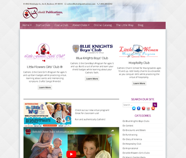 Behold Christ Catholic Clubs | Behold Publications catholic