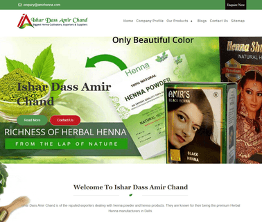 Henna, Exporter Natural Henna, Na henna natural