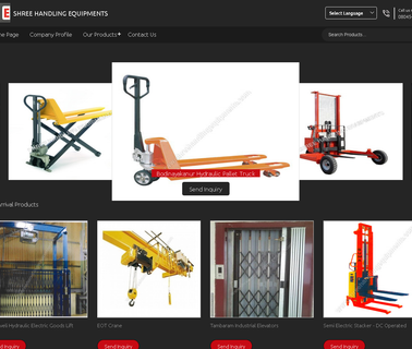 Shree Handling Equipments manual semi truck