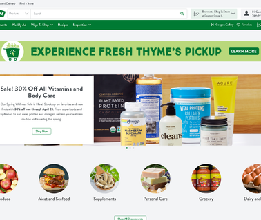 Fresh Thyme Farmers Market thyme seeds