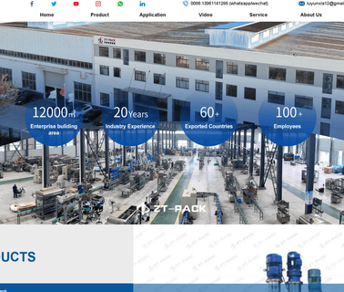 Jiangsu Zhongtai Packing Machinery bag bottle filling machinery