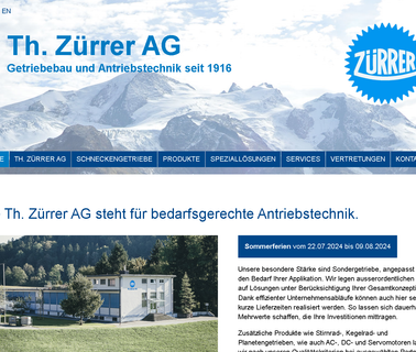 Z & Uuml Rrer Ag, Antriebstechnik F & Uuml R motors single