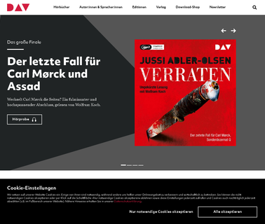 Der Audio Verlag Gmbh cds audio