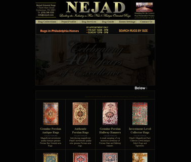 Nejad, Handmade Persian & Contemp knotted carpets