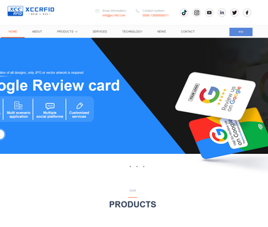 Shenzhen Xcc Rfid Technology tag cards