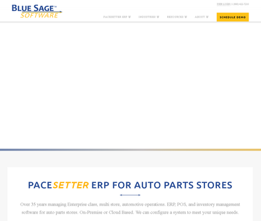 Blue Sage Software ecommerce sale management