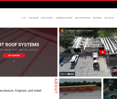 Standing Seam Metal Roofing Specialists wall and roof panel