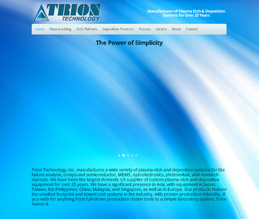Trion Technology dry etching