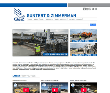 Guntert & Zimmerman Const. Div. ditchers trenchers