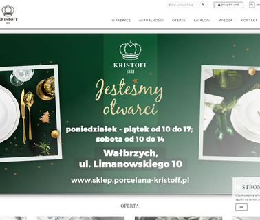 Porcelana ´Krzysztof´ Sp. Z O.O. modern tableware