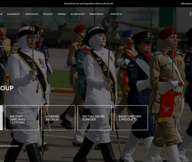 E. Land Group military police uniform
