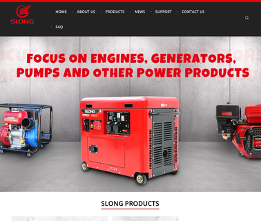 Yancheng Slong Machinery & Electric gasoline electric generator set