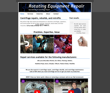 Centrifuge Repair - Rotating Equipment Repair LLC Texas. Experts basket centrifuges