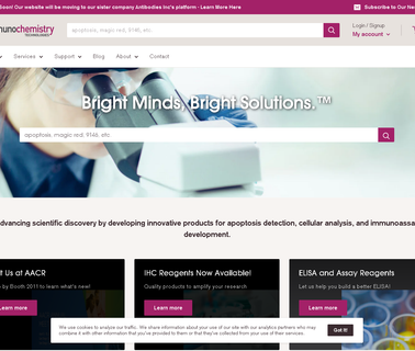 Immunochemistry Technologies cell range