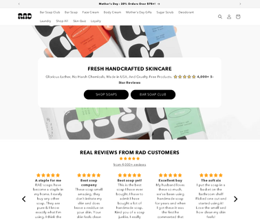 Home - Rad Soap Co acne soap