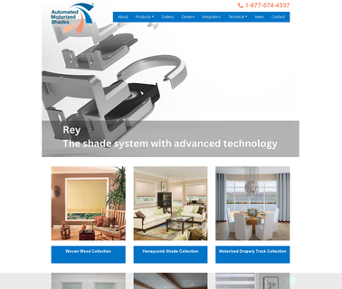 Automated Motorized Shades motorized window treatments