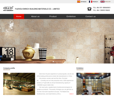 Fujian Funeng New Building Materials matt ceramic tile