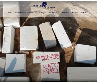 Plato Marble turkey slab