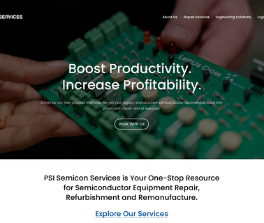 Psi Semicon Services; Semiconductor Equipment psi