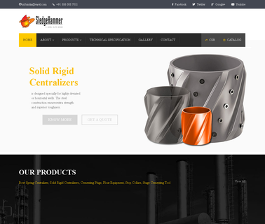 Sledgehammer Oil Tools jet vane