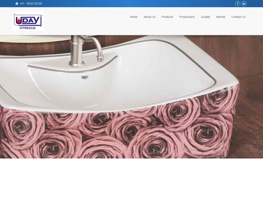 Uday Ceramics dish sinks