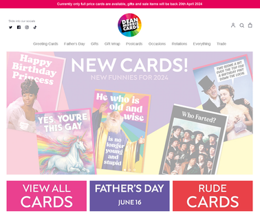 Dean Morris Cards fathers