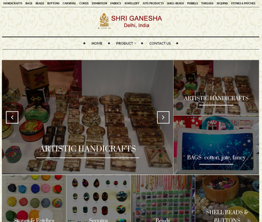 Shri Ganesha buttons gift