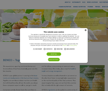 Home - Homepage - Beneo food reduction