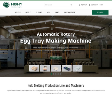 Hghy Pulp Molding Pack industrial drying box