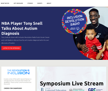 Special Olympics North Ameri unified partners