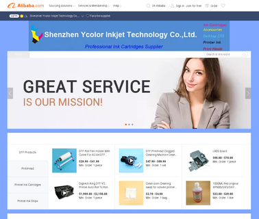 Shenzhen Ycolor Inkjet Technology inkjet cartridges refill
