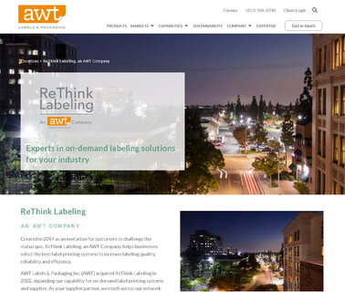 Rethink Labels demand professional