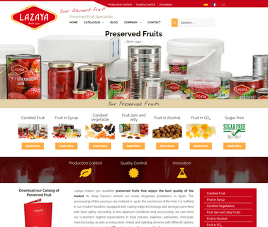 Conservas Lazaya, S.A amarena cherries