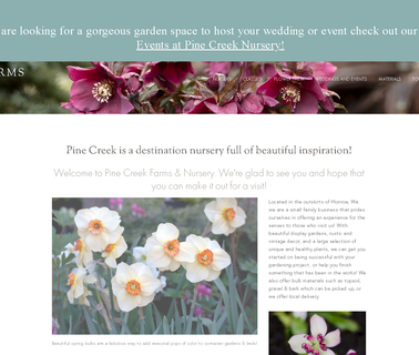 Pine Creek Farms & Nursery garden nursery