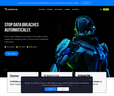 Varonis Systems data exchange