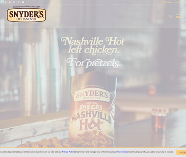 Snyders Of Hanover America Pretzel Bakery bakery featuring