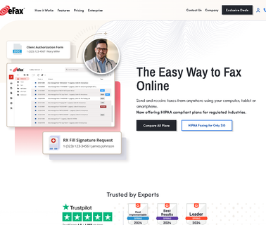 Fax Online With Efax - the World’S #1 Online Fax Service fax online