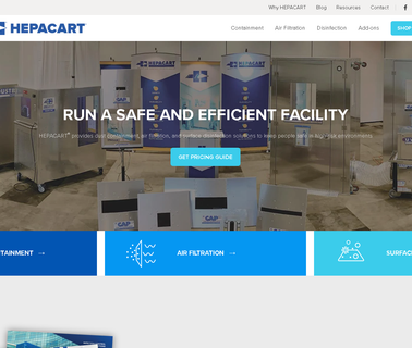 Hepacart; Infection Control; Dust Containment infection