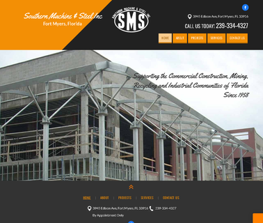 Industrial - Fort Myers Fl - Southern Machine & Steel Inc steel beams and channels