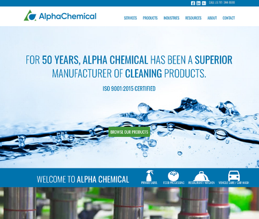 Alpha Chemical Services label hygiene